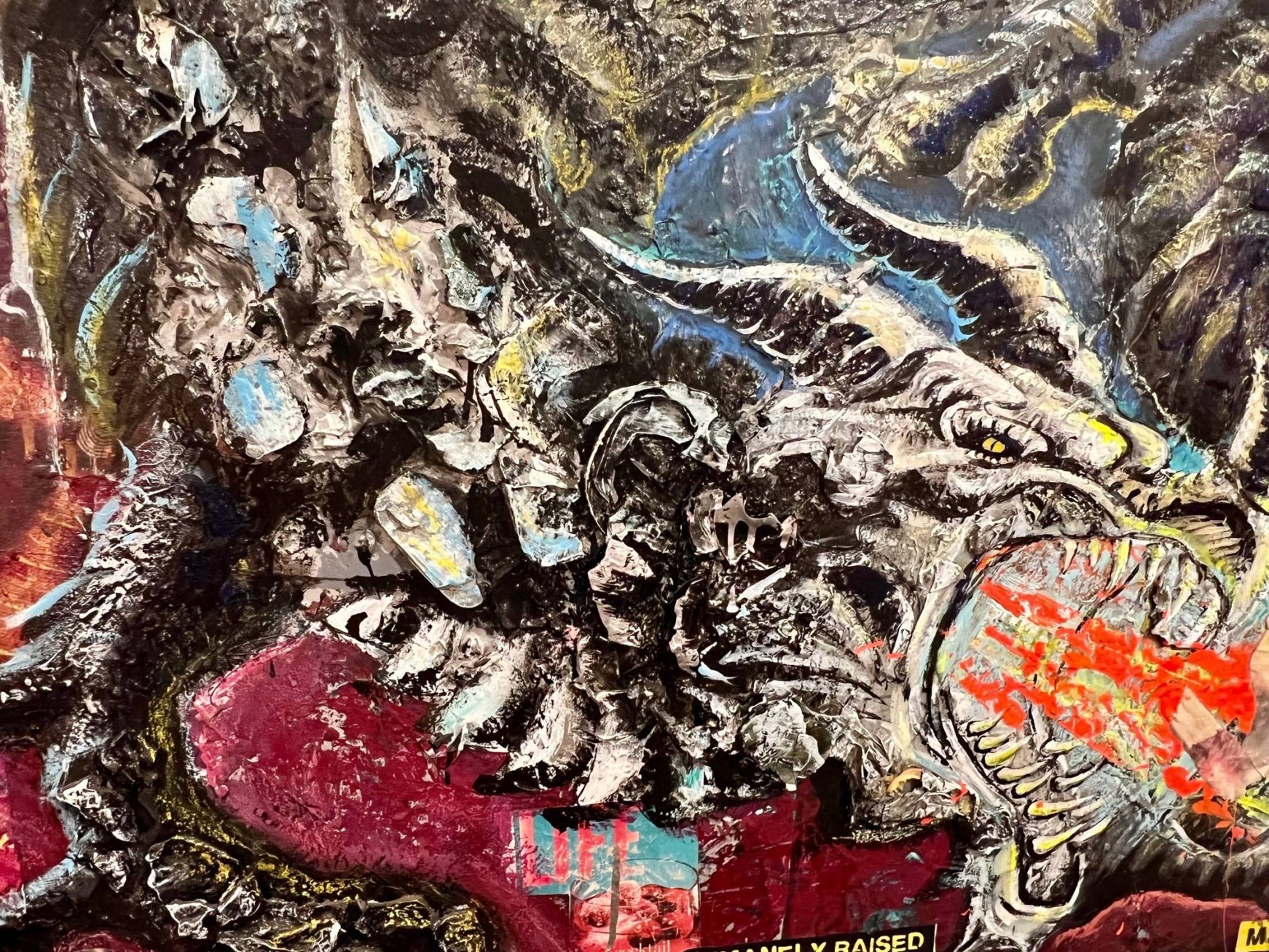 Madness Artwork 150X150Cm, Anno 2016/2017