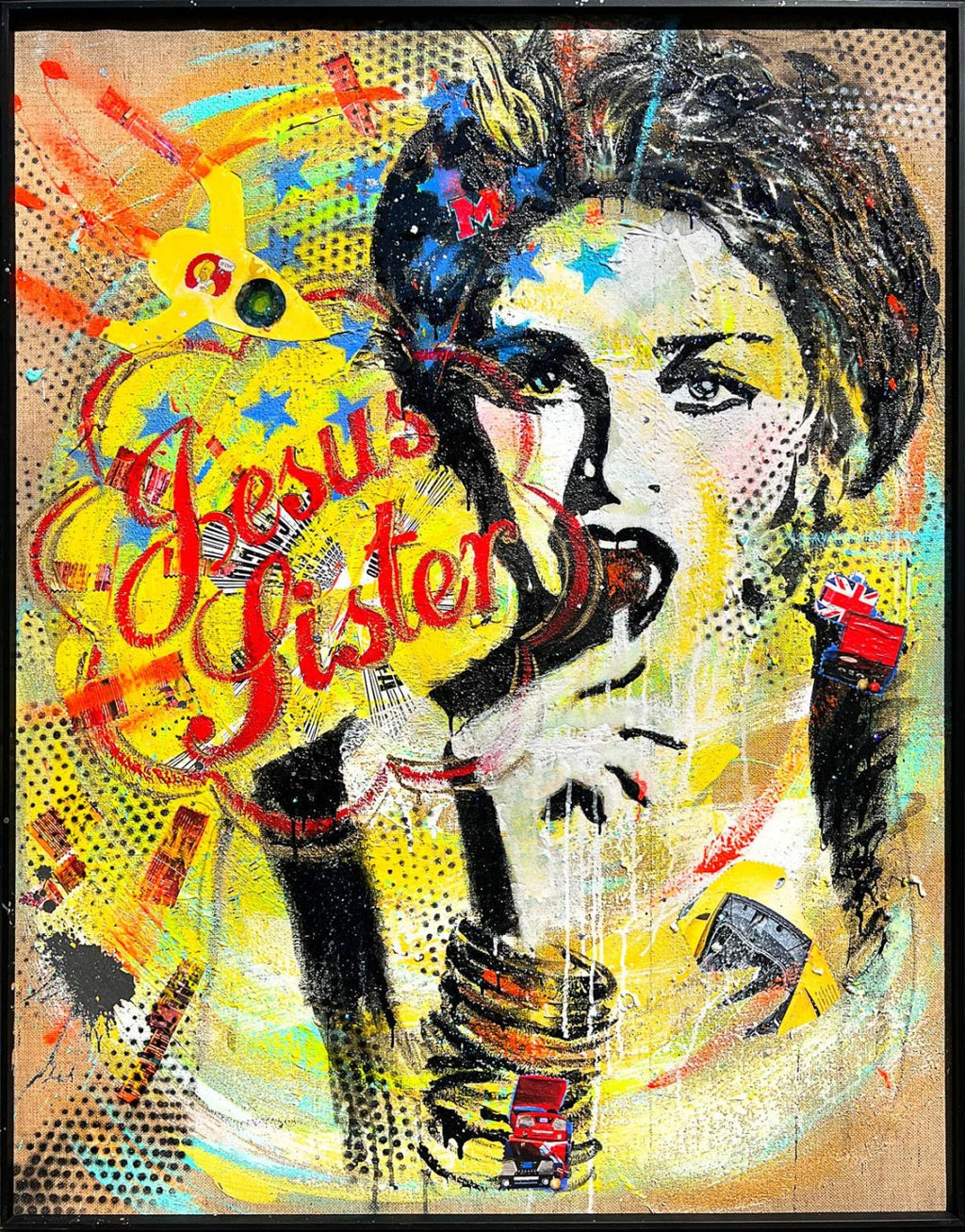 Madonna Rebel, Artwork 130X100Cm, Anno 2023
