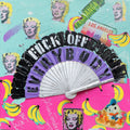 Mini Pop Fan Fuck Off Everybody 40X40Cm