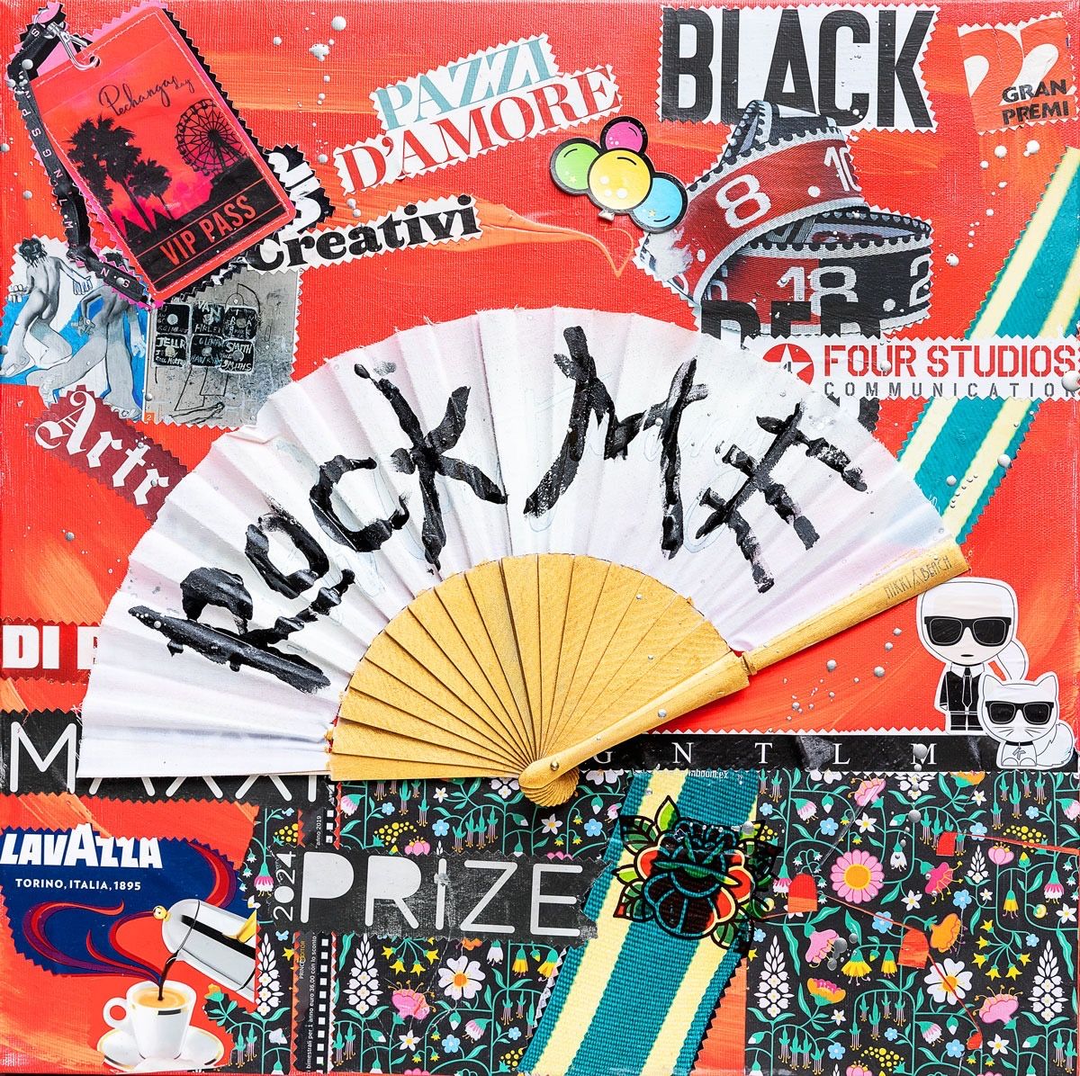 Mini Pop Fan Rock Me 50X50Cm