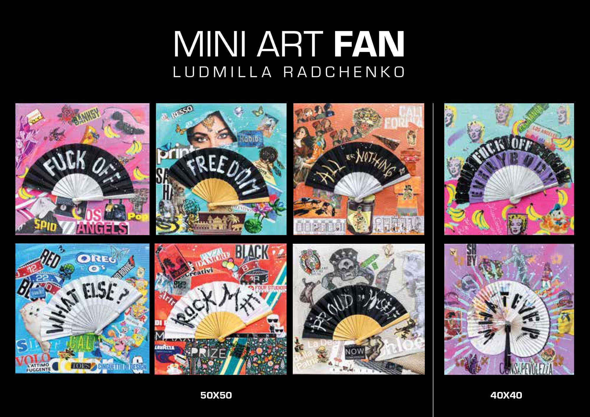 Mini Pop Fan Rock Me 50X50Cm