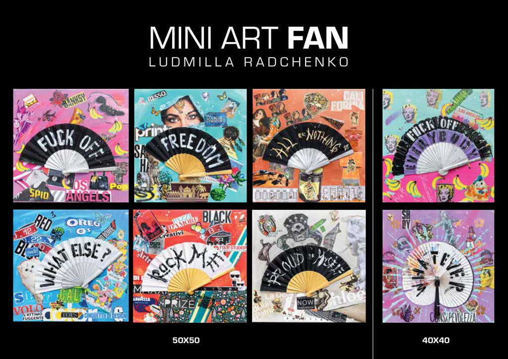 Mini Pop Fan What Else 50X50Cm