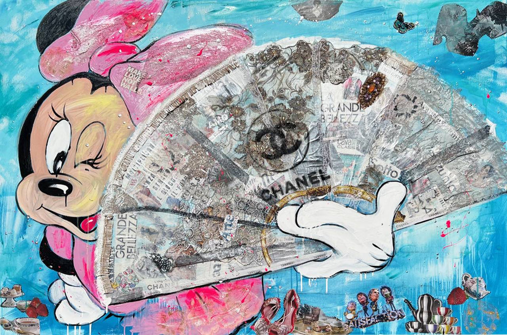 Minnie Fan, Artwork 100X150Cm, Anno 2022