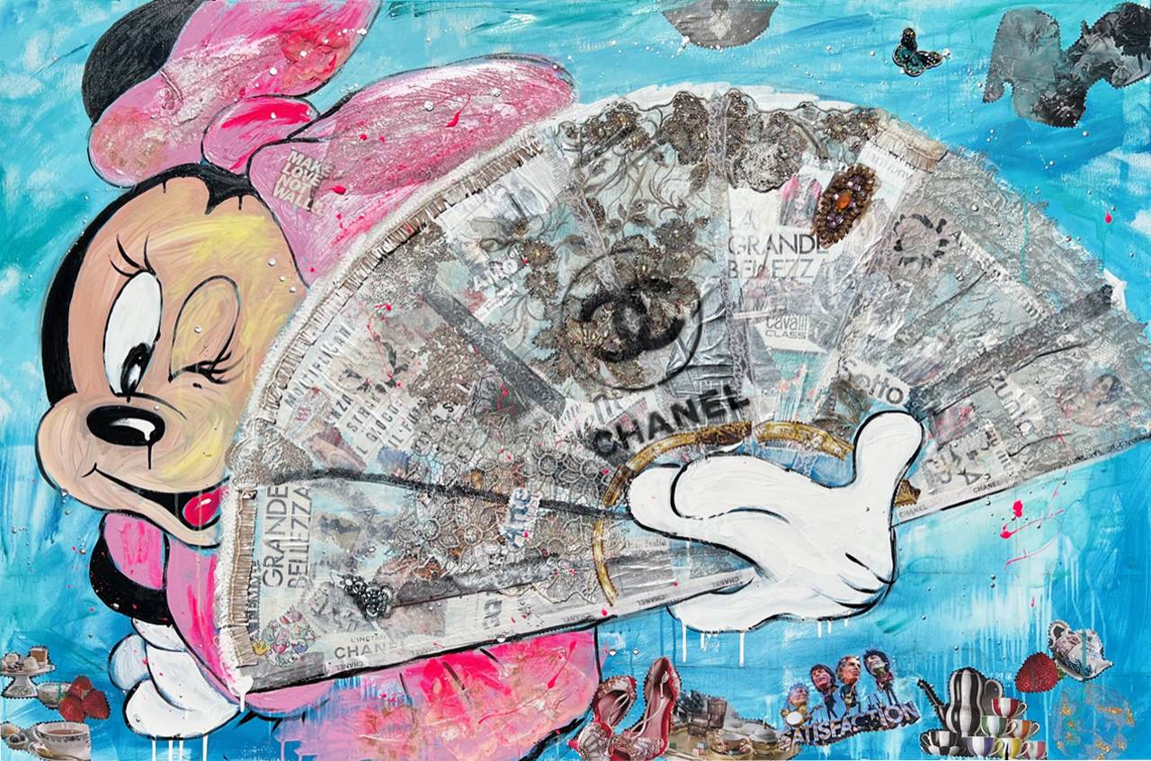 Minnie Fan, Artwork 100X150Cm, Anno 2022