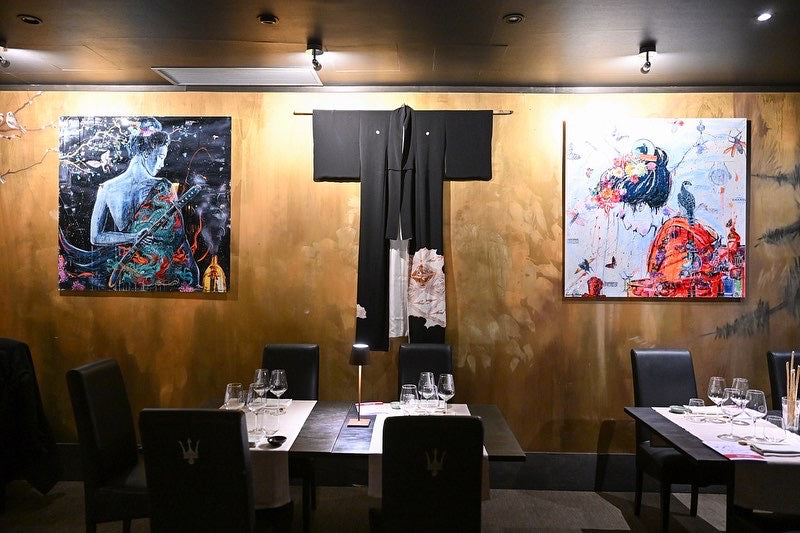 Night Samurai, Multiplo Darte 120X120Cm - Anno 2022