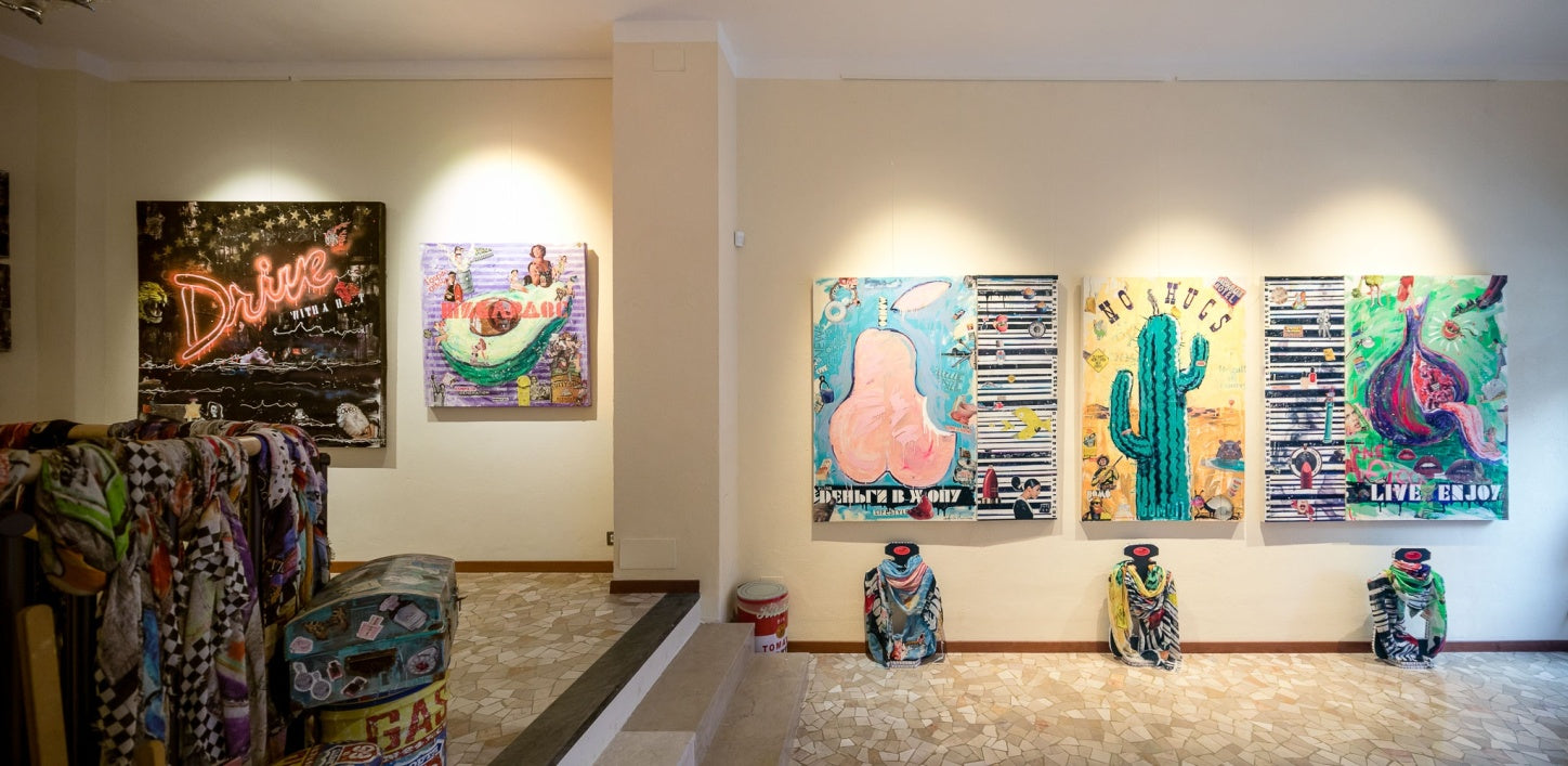 No Hugs, Opera Darte 150X100Cm, Anno 2019