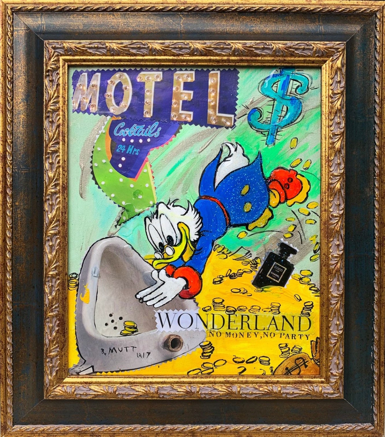 No Money No Party 40X33