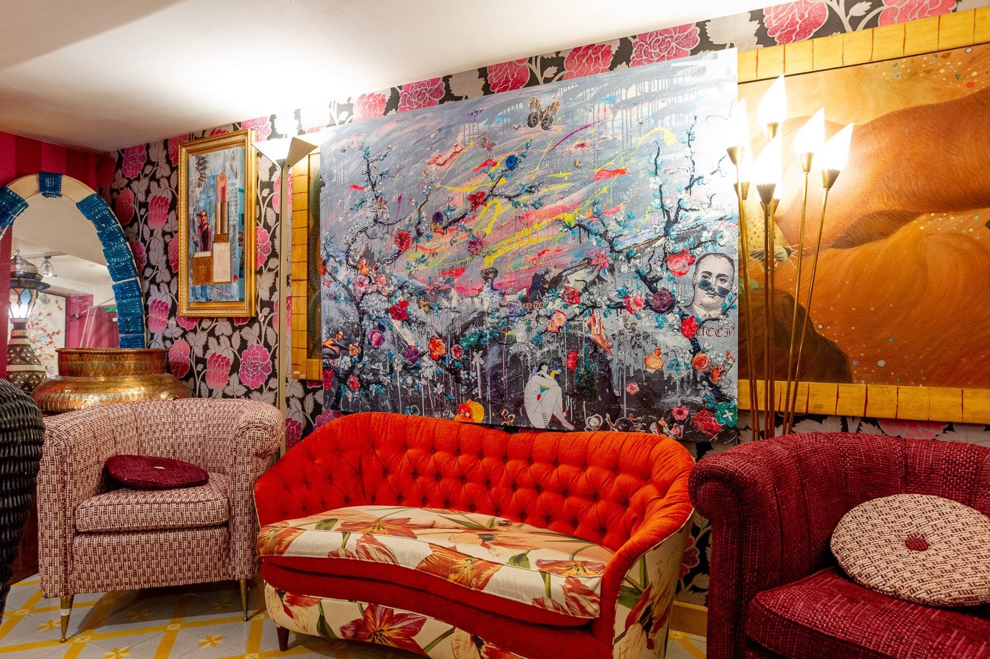 Pannello “Il Risveglio Dopo La Confusione “ 130X180 Multiplo Darte