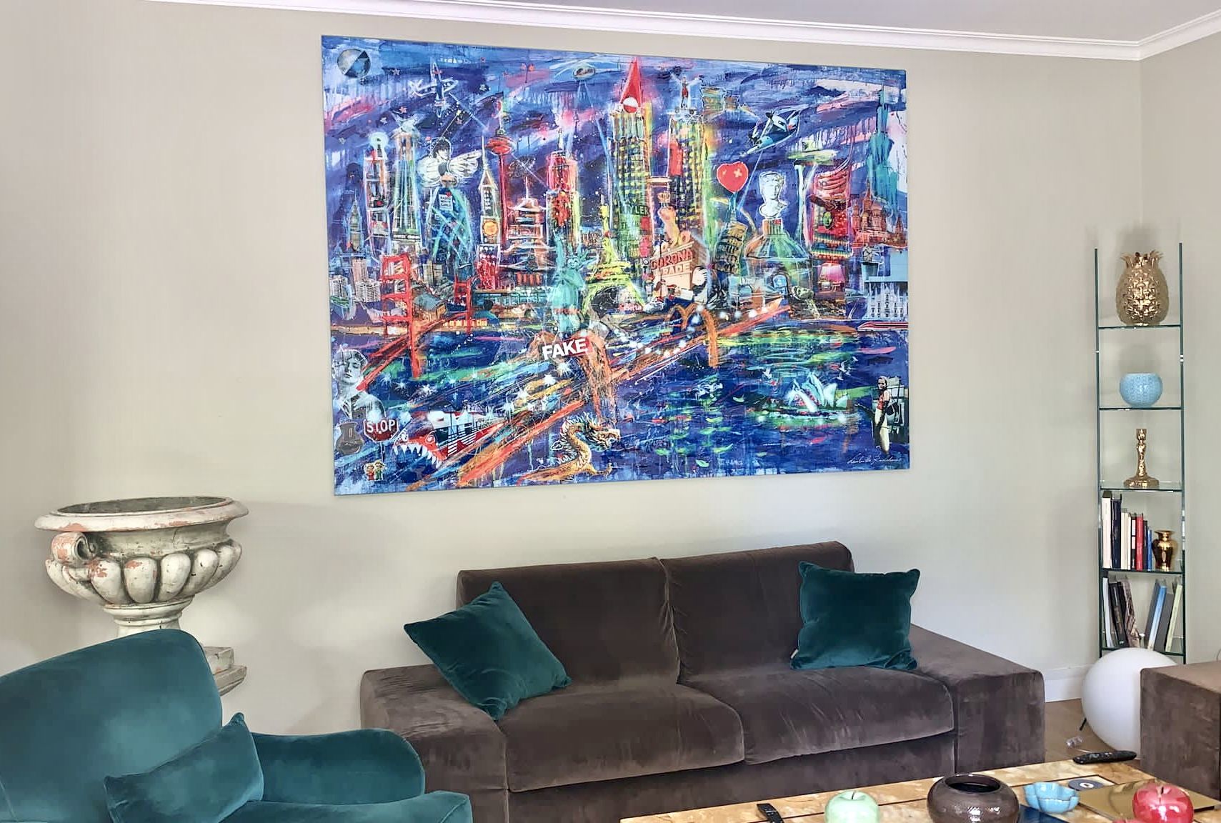 Pannello Decorativo Lock Out 2021 130X180Cm