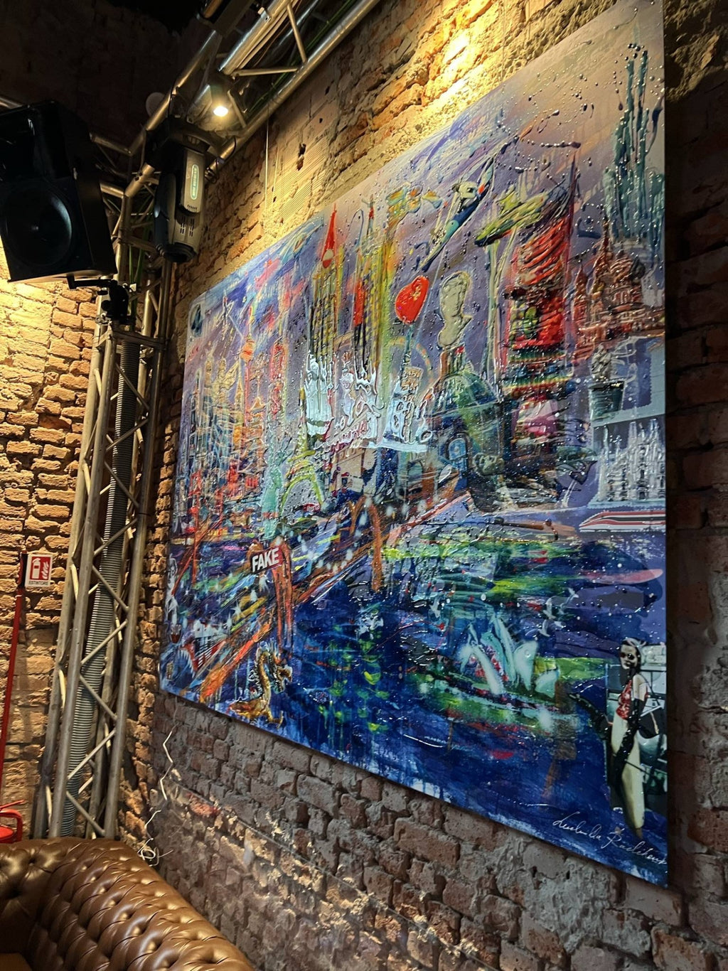 Pannello Decorativo Lock Out 2021 130X180Cm