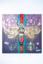 PERSEVERANCE Art Work 140X140 cm,  Art Series THE WINGS of POWER 2025, Dubai