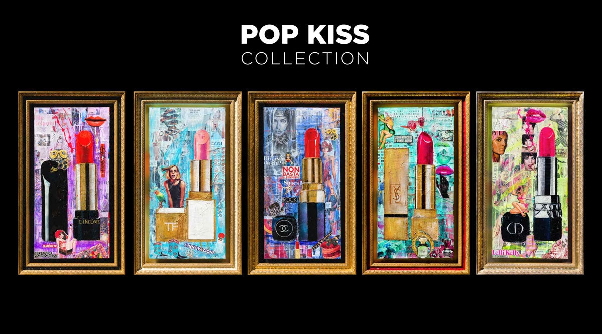 Pop Lipstick Innovative, Artwork 100X60Cm