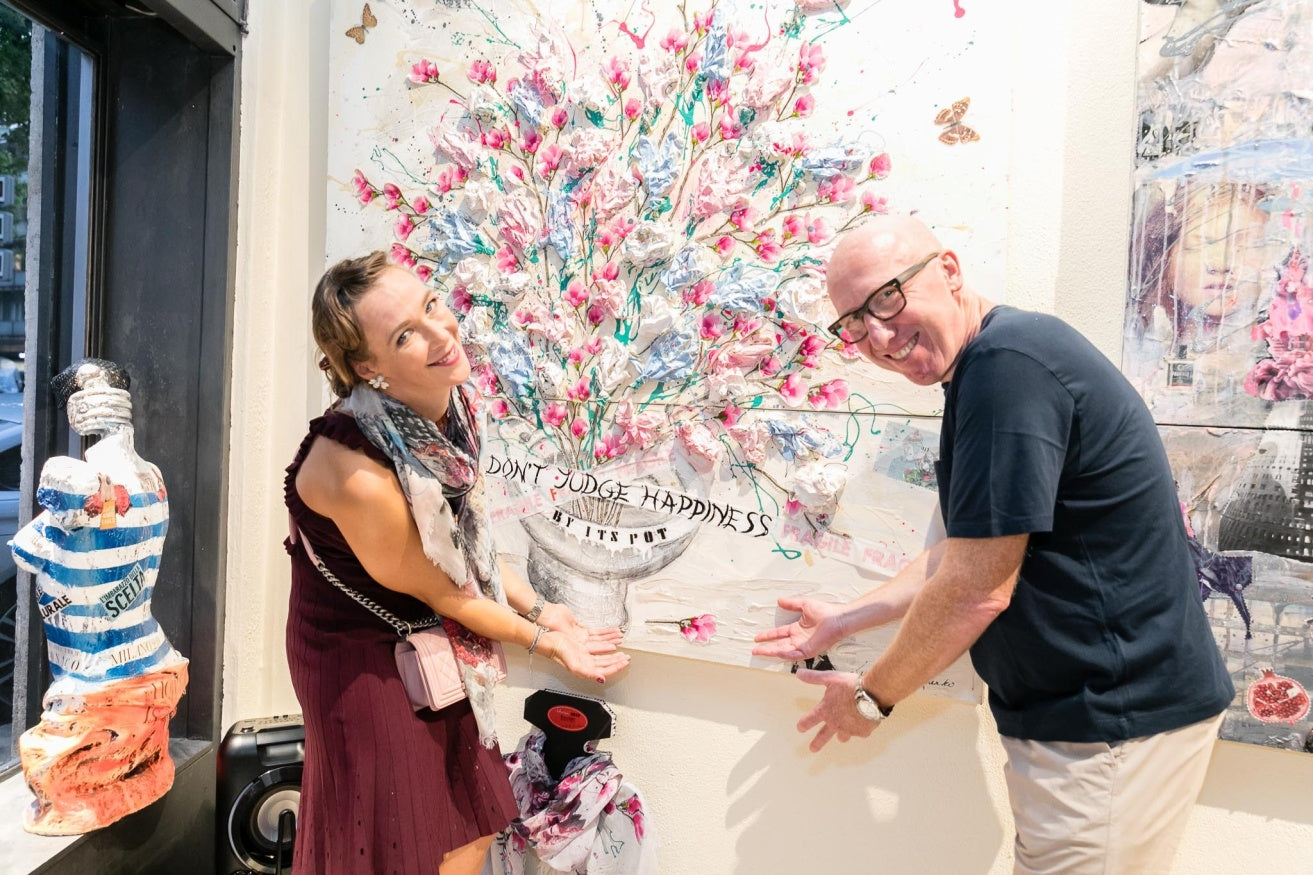 Pot Of Happiness, Artwork 150X150Cm, Anno 2019