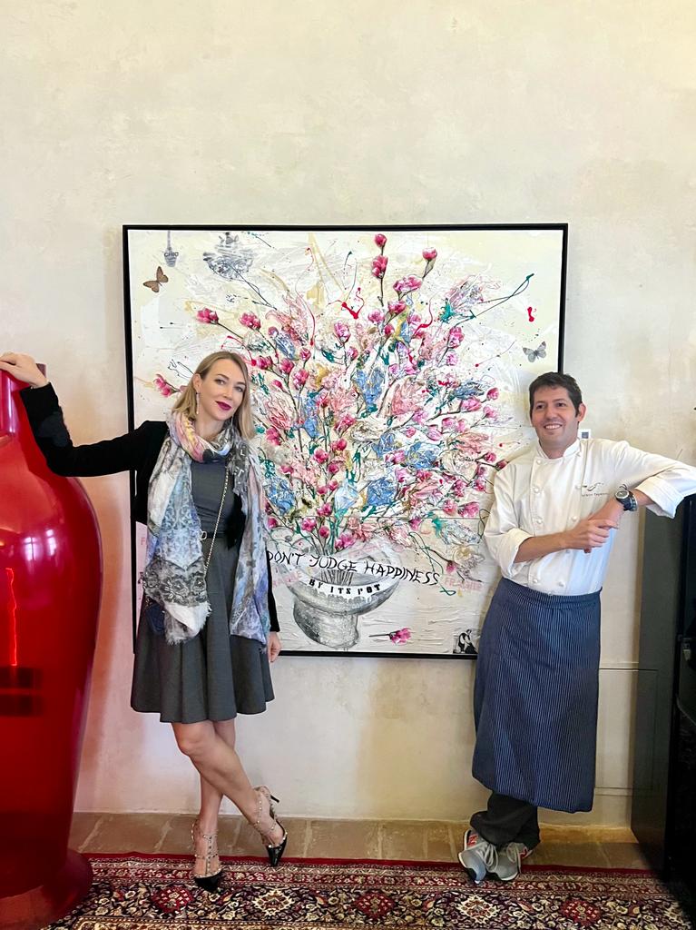 Pot Of Happiness, Artwork 150X150Cm, Anno 2019