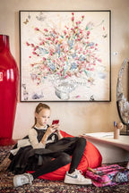 Pot Of Happiness, Artwork 150X150Cm, Anno 2019