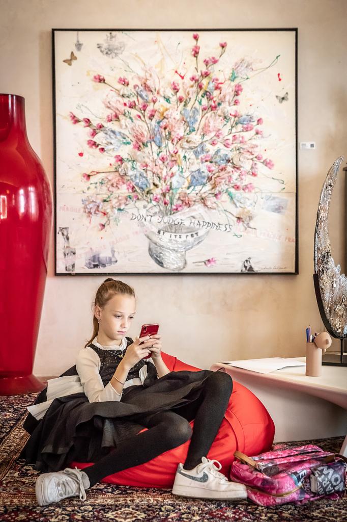 Pot Of Happiness, Artwork 150X150Cm, Anno 2019