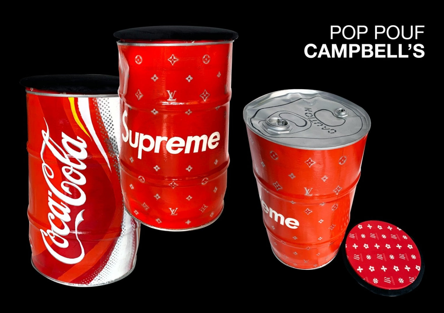 Pouf  Poca Cola By Supreme
