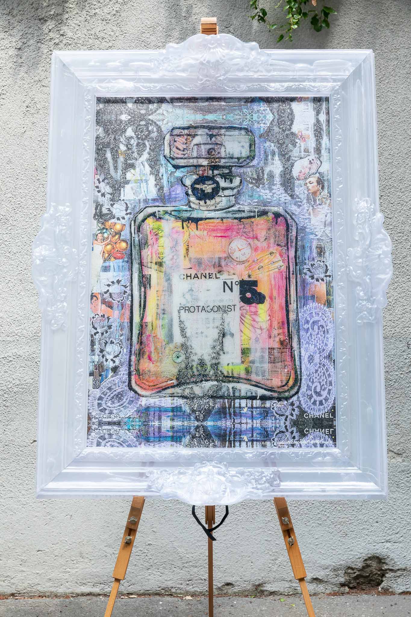 Protagonist Multiplo Darte In Materiali Riciclati 114X87Cm, Serie Art Reborn Limited Edition