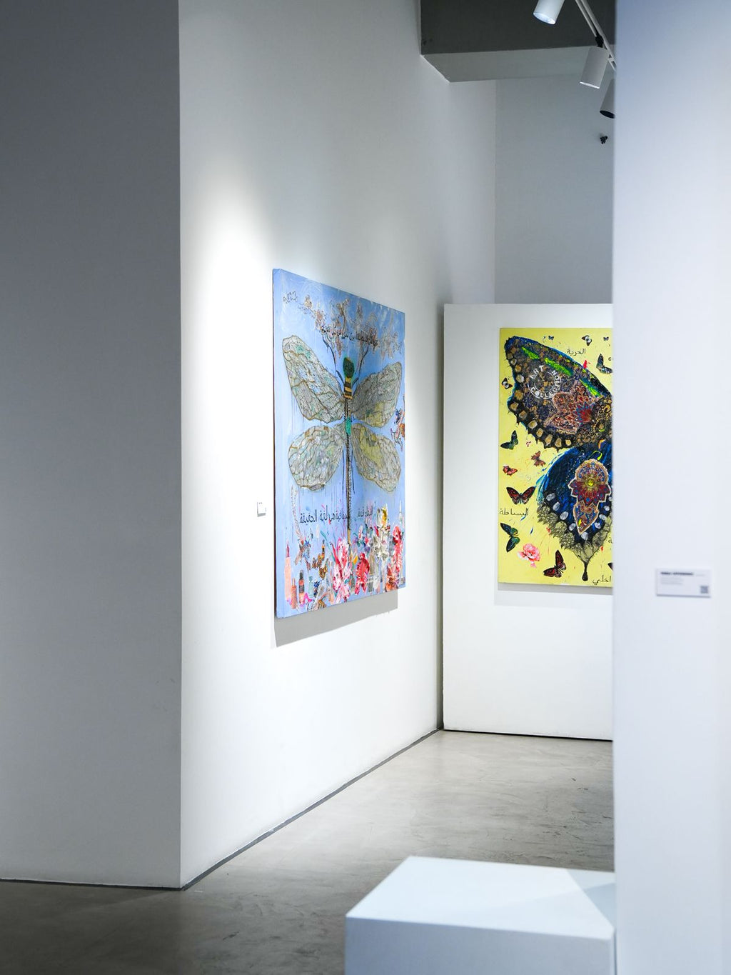 PURITY SOUL, Art Work 140x190cm,  Art Series THE WINGS of POWER 2025, Dubai