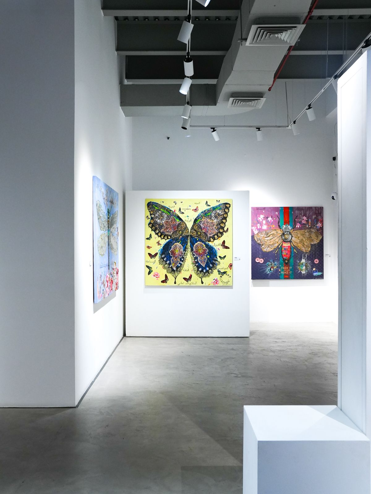 PURITY SOUL, Art Work 140x190cm,  Art Series THE WINGS of POWER 2025, Dubai