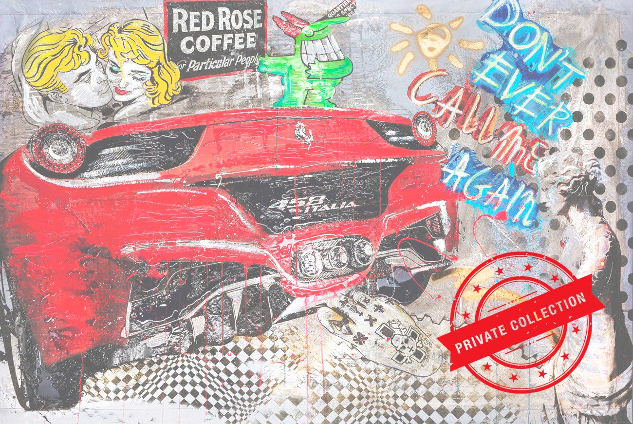 Sexy Back, Artwork 120X180Cm, Anno 2017