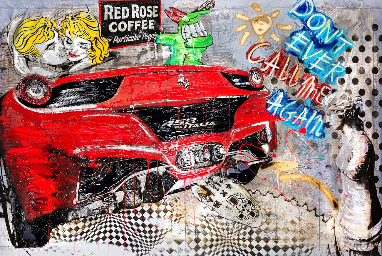 Sexy Back, Artwork 120X180Cm, Anno 2017