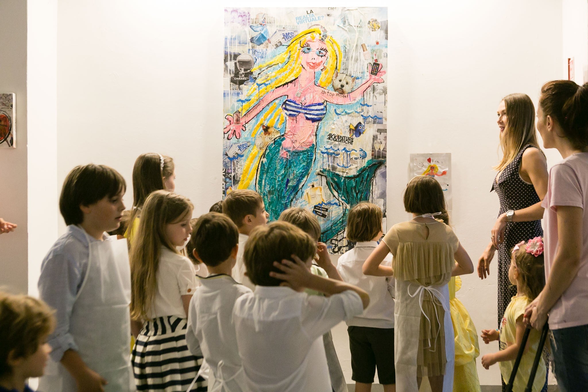 Social Blondie Artwork 150X100Cm, Anno 2017