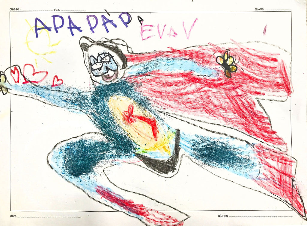 Super Papá, Artwork 100X150Cm, Anno 2017