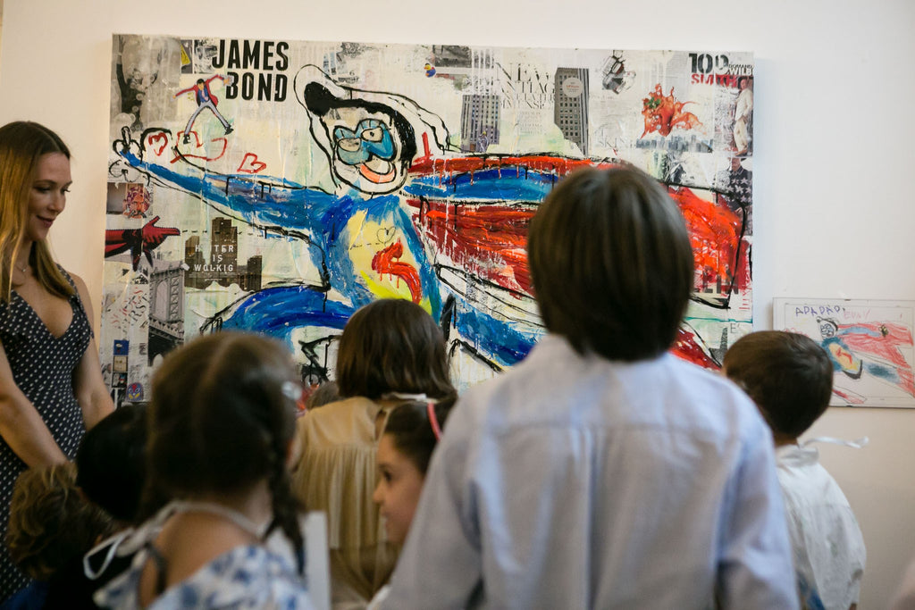 Super Papá, Artwork 100X150Cm, Anno 2017