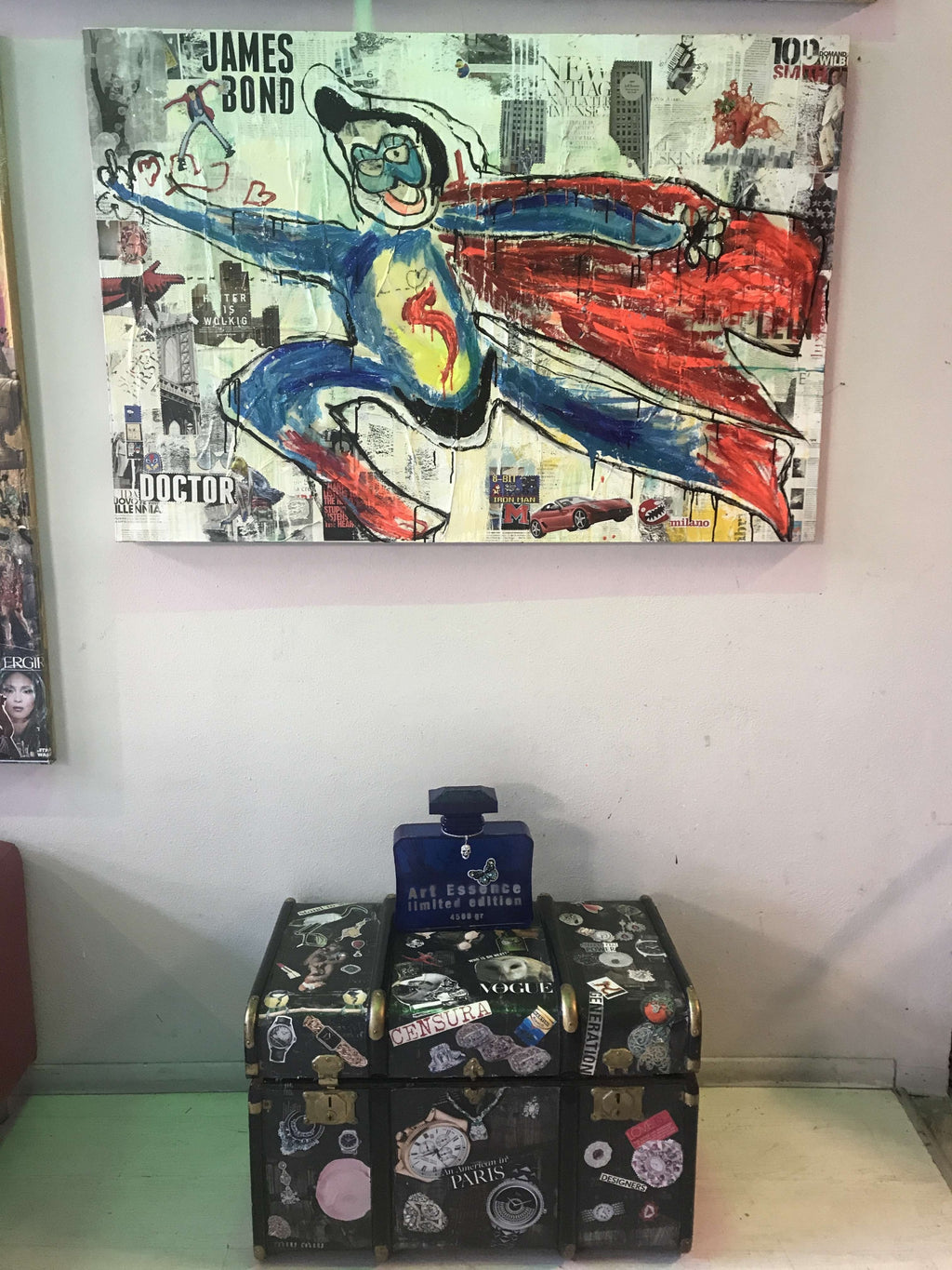 Super Papá, Artwork 100X150Cm, Anno 2017