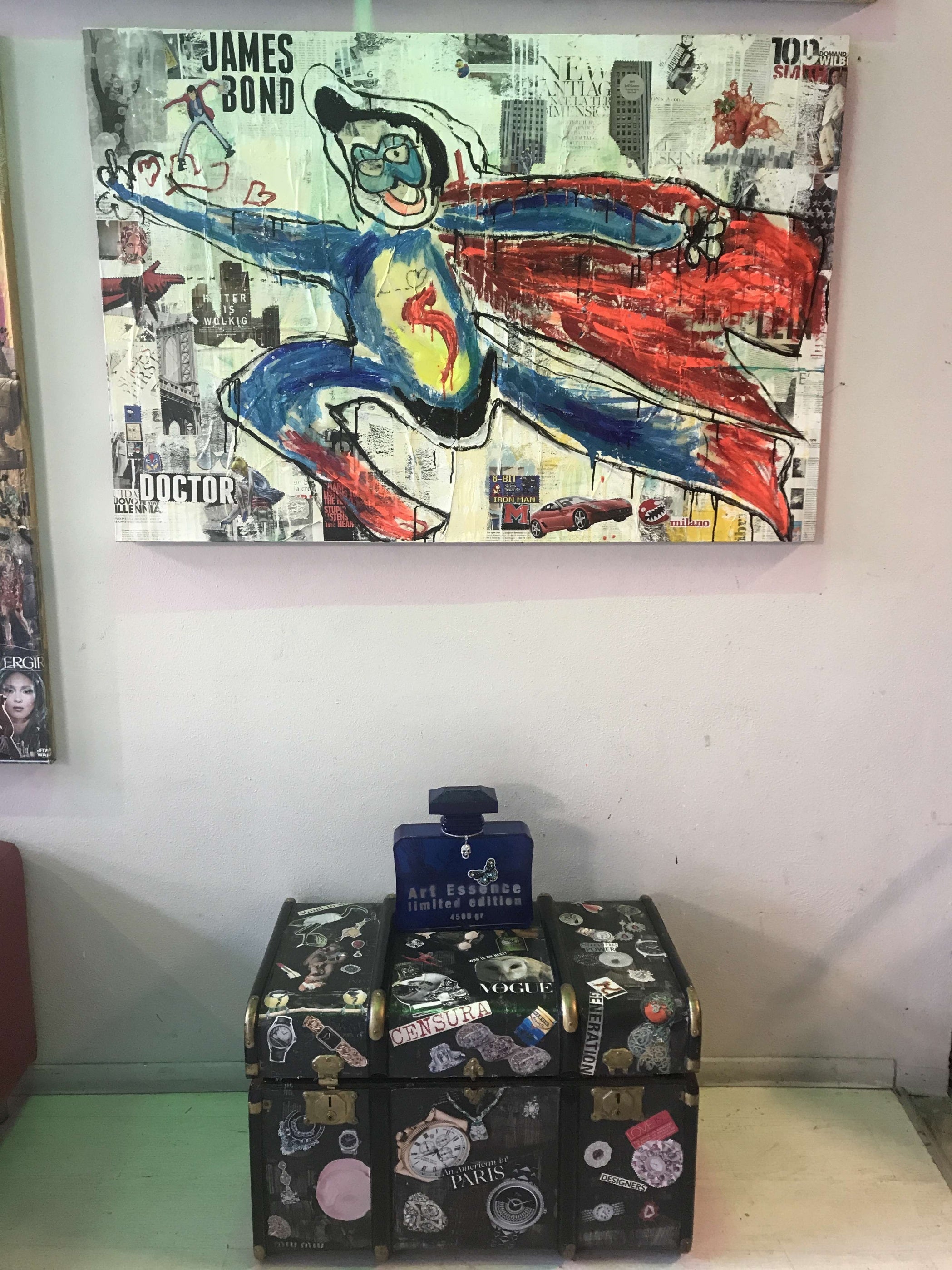 Super Papá, Artwork 100X150Cm, Anno 2017