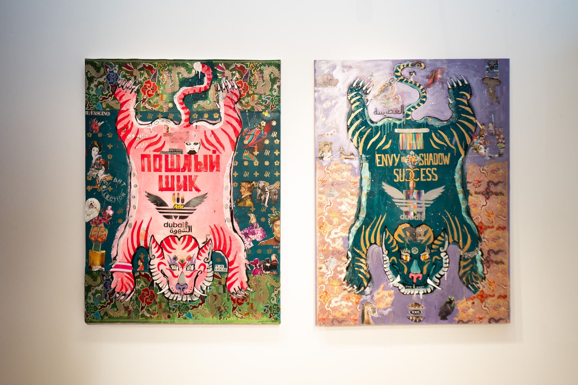 LUST, Art Work 190X140, Art Series THE WINGS of POWER 2025, Dubai