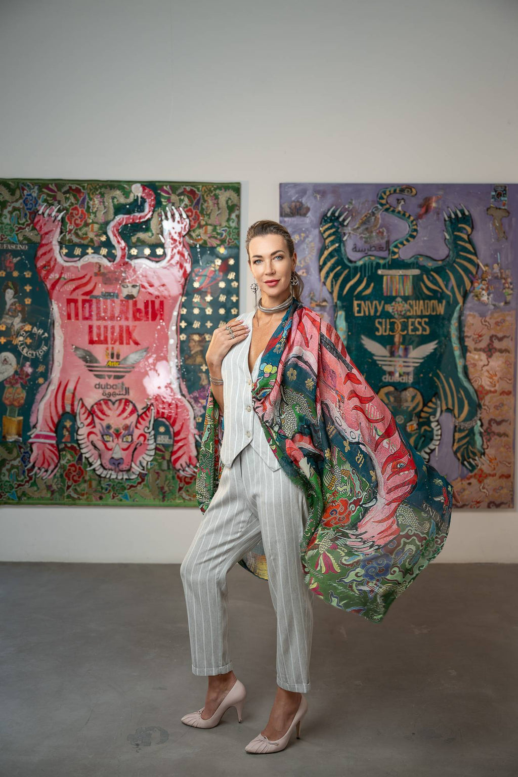 LUST, Art Work 190X140, Art Series THE WINGS of POWER 2025, Dubai