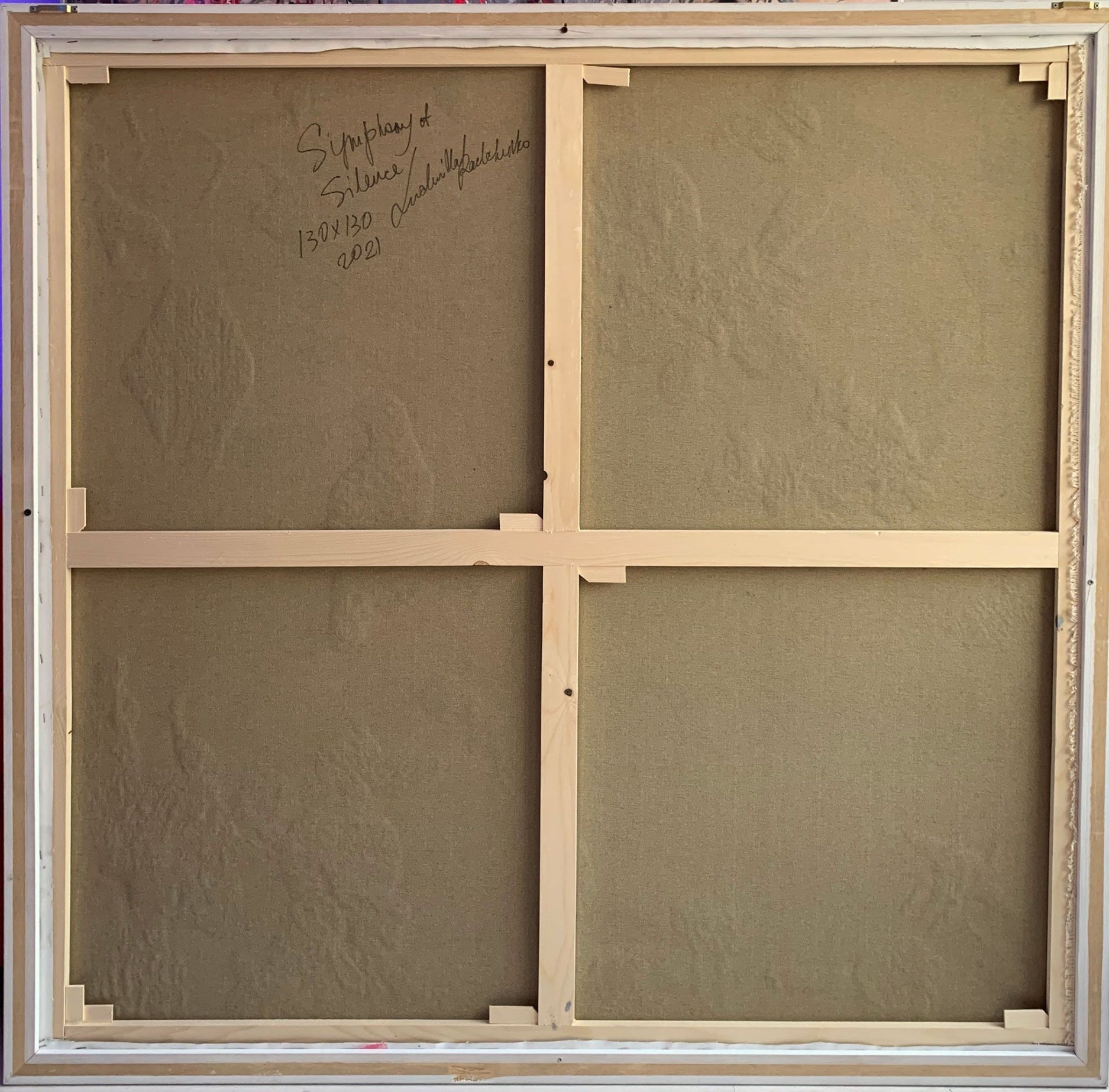 Symphony Of Silence, Opera Darte 130X130Cm - Anno 2021