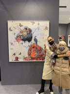 Symphony Of Silence, Opera Darte 130X130Cm - Anno 2021