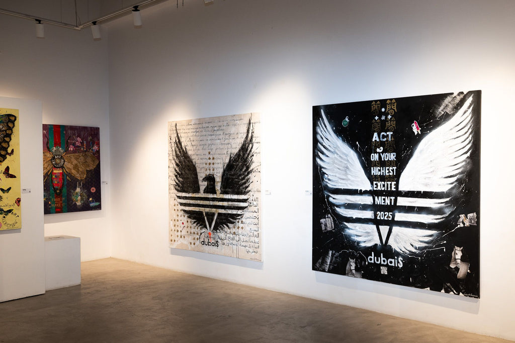 TEMPERANCE BAT, Art Work 140x190cm, Dalla Serie Artistica THE WINGS OF POWER