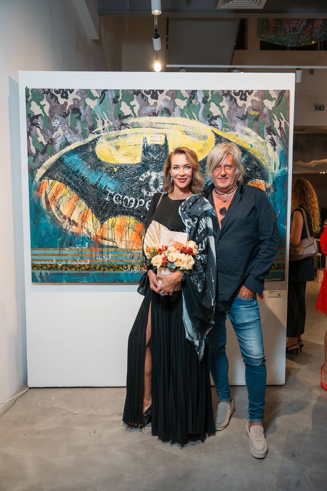 TEMPERANCE BAT, Art Work 140x190cm, Dalla Serie Artistica THE WINGS OF POWER