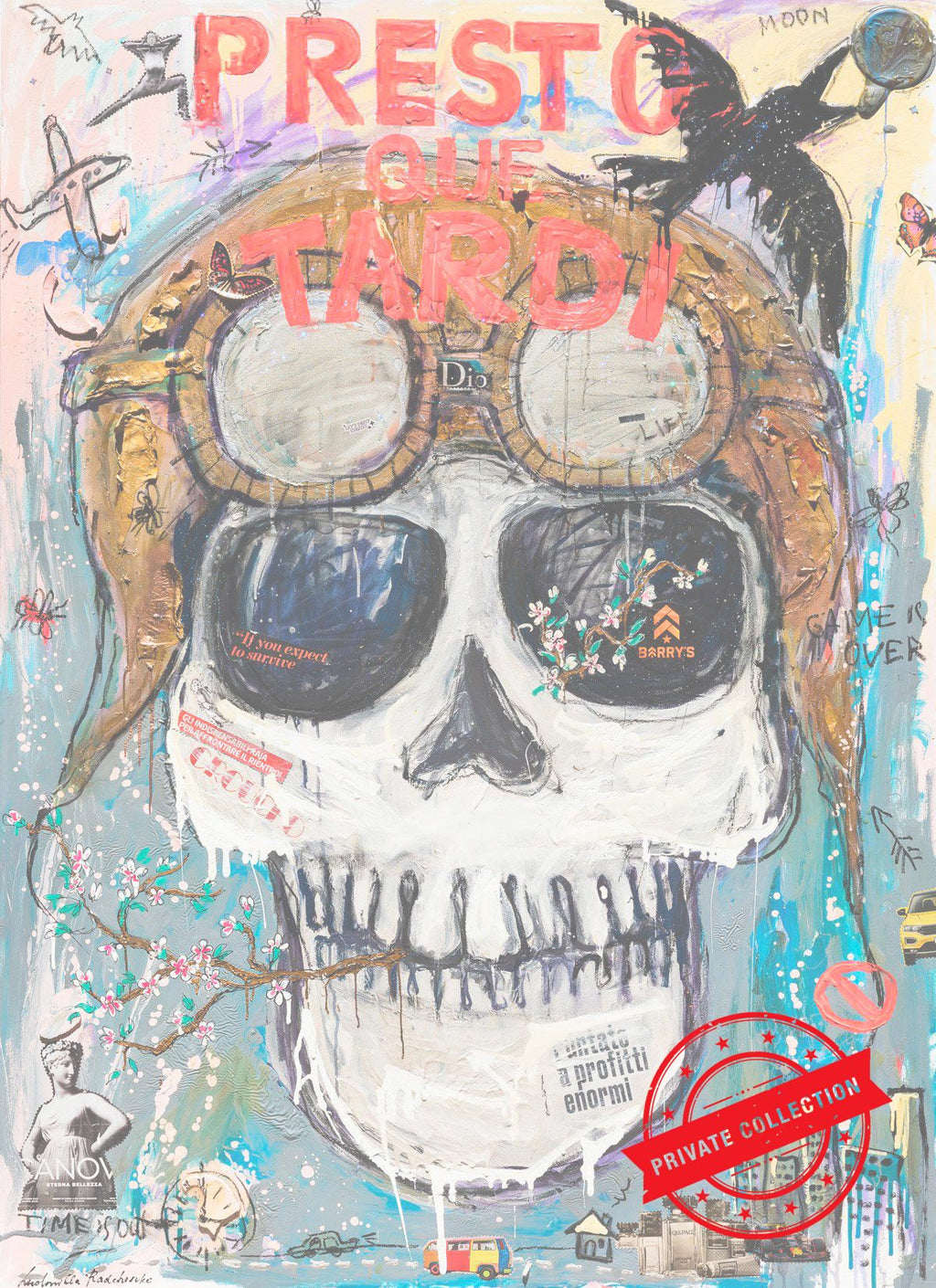 Time Is Now 180X130Cm, Serie Voyage 2020