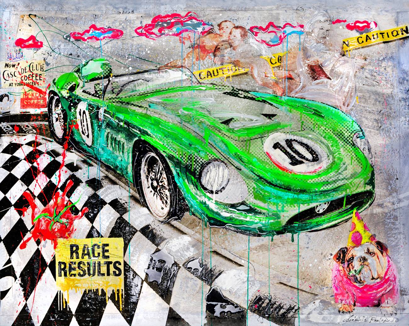 Tomato Race, Artwork 120X150Cm, Anno 2017