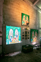 Wake Up Timing, Light Box 150X130 Cm