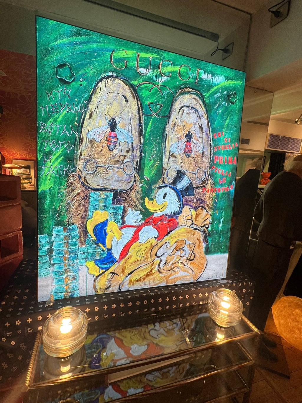 Wake Up Timing, Light Box 150X130 Cm