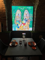 Wake Up Timing, Light Box 150X130 Cm