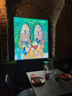 Wake Up Timing, Light Box 150X130 Cm