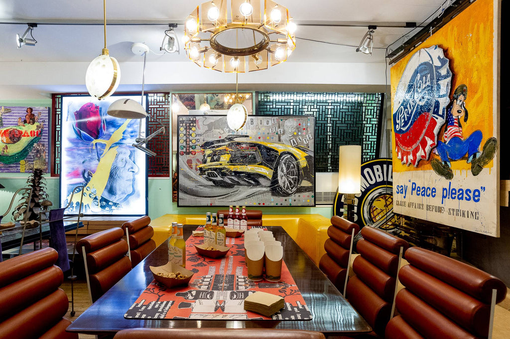 Yellow Power, Artwork 120X180Cm, Anno 2017