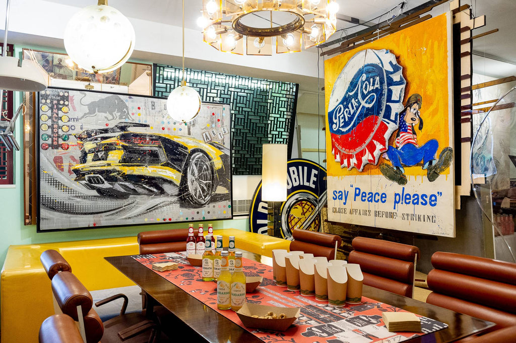 Yellow Power, Artwork 120X180Cm, Anno 2017