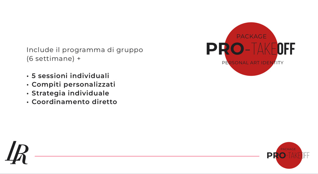 Corso Master Group, Pro-Art-TakeOff