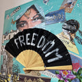 Pop Fan Freedom, Artwork 100X100Cm