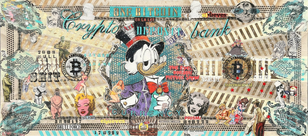 Crypto Dollar — FullArt Multiple, Limited Edition