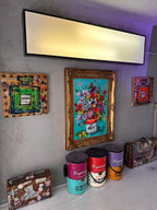 Crypto Flowers, Artwork 100X70Cm (130X100Cm With Frame), 2024, Unique Piece