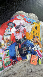 FullArt Muse of Fire - Premium Colorful Signed Unisex Foulard - 140X200cm